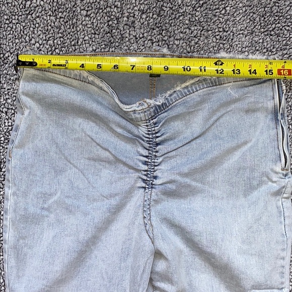 Wild Fable Blue Flare Wide Leg Jeans - Picture 9 of 10